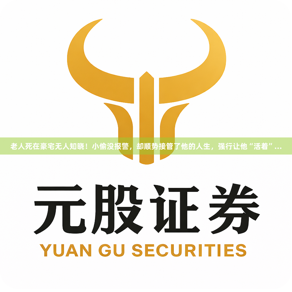 老人死在豪宅无人知晓！小偷没报警，却顺势接管了他的人生，强行让他“活着”...